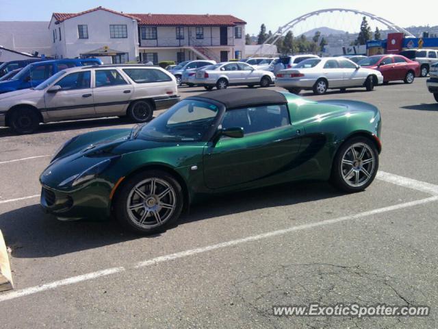 Lotus Elise spotted in San Diego, California