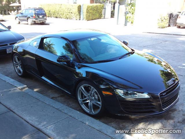 Audi R8 spotted in La Jolla, California