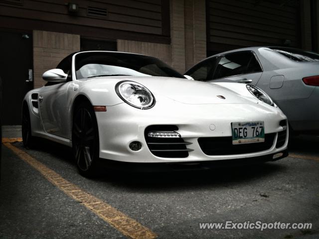 Porsche 911 Turbo spotted in Winnipeg, Manitoba, Canada