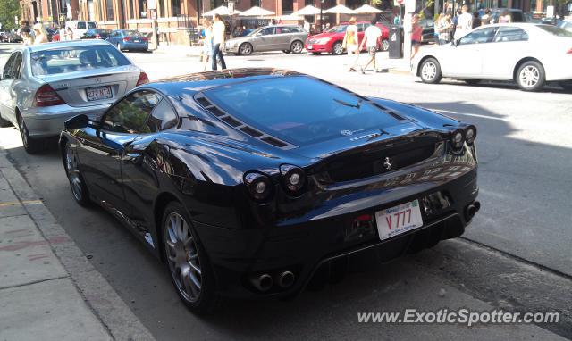 Ferrari F430 spotted in Boston, Massachusetts