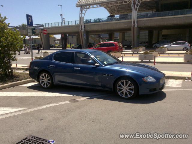 Maserati Quattroporte spotted in Cagliari, Italy