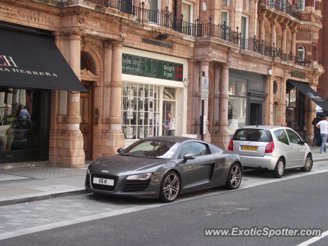 Audi R8 spotted in London, United Kingdom