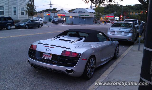 Audi R8 spotted in Chestnut Hill, Massachusetts