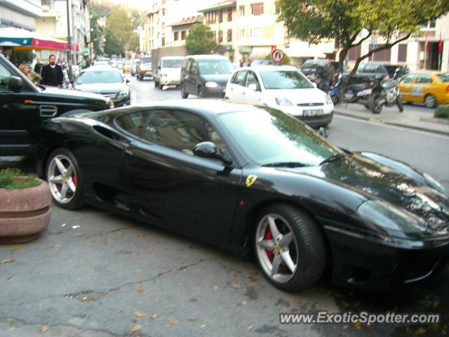 Ferrari 360 Modena spotted in Istanbul, Turkey