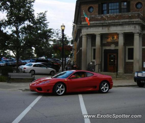 Ferrari 360 Modena spotted in Barrington, Illinois