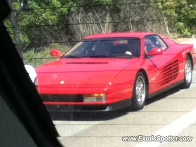 Ferrari Testarossa spotted in San Diego, California