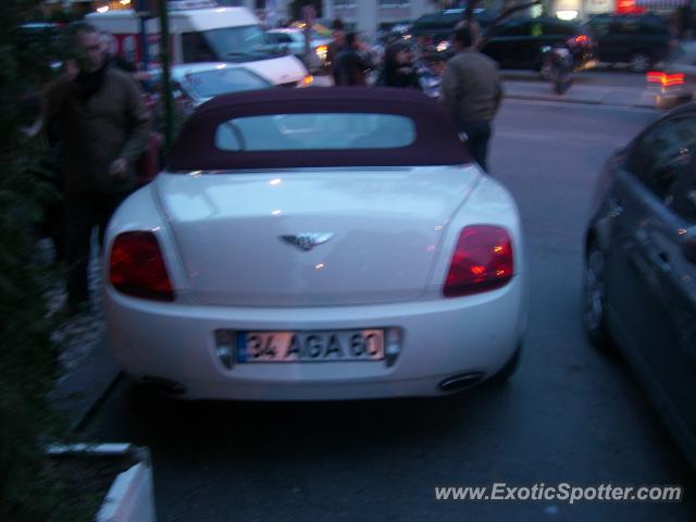 Bentley Continental spotted in Istanbul, Turkey