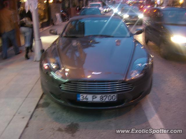 Aston Martin DB9 spotted in Istanbul, Turkey