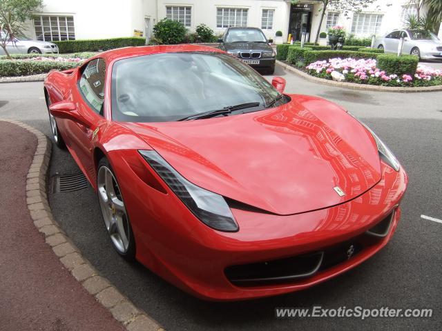 Ferrari 458 Italia spotted in London, United Kingdom