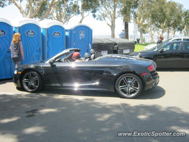 Audi R8 spotted in San Diego, California