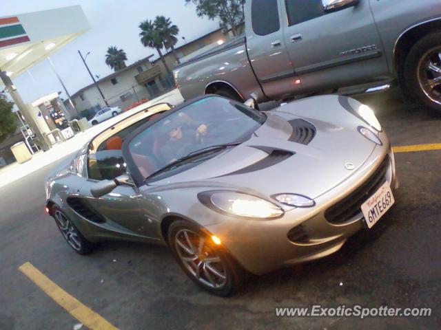 Lotus Elise spotted in San Diego, California