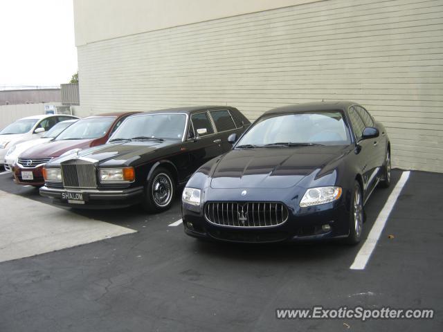 Maserati Quattroporte spotted in La Jolla, California