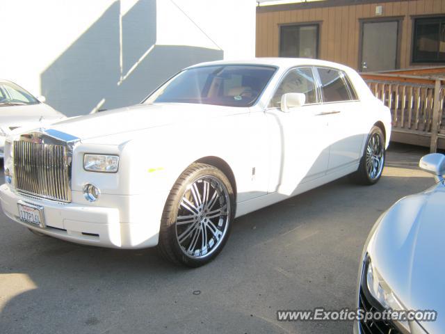 Rolls Royce Phantom spotted in Los Angeles, California