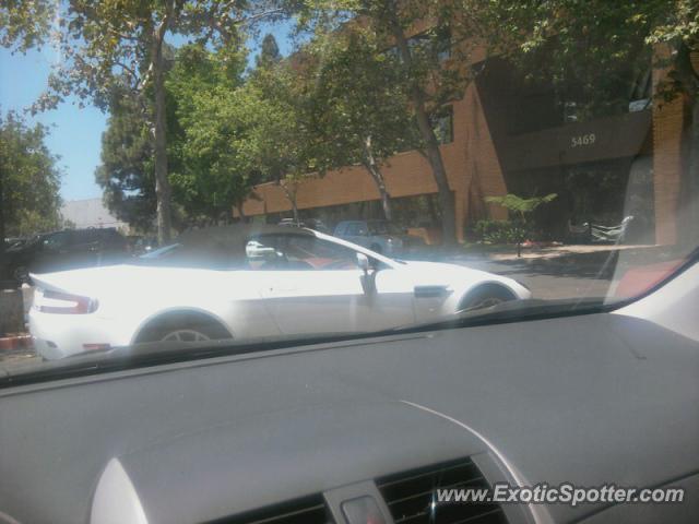 Aston Martin Vantage spotted in San Diego, California