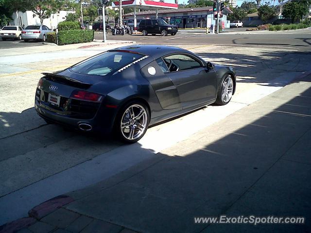 Audi R8 spotted in La Jolla, California