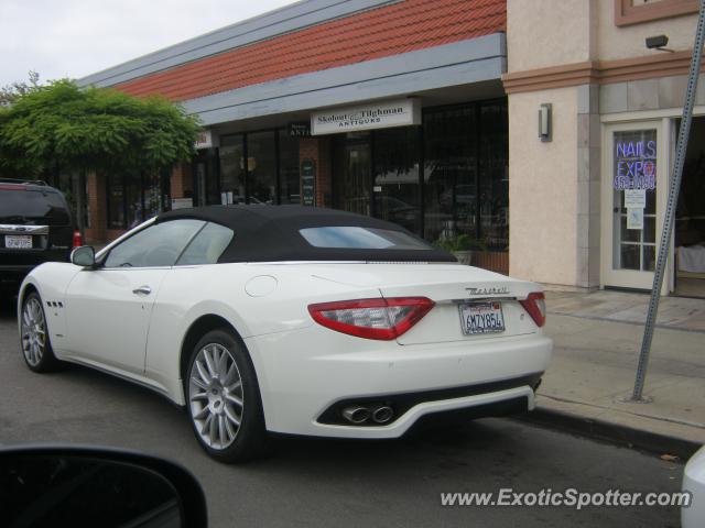 Maserati GranTurismo spotted in La Jolla, California