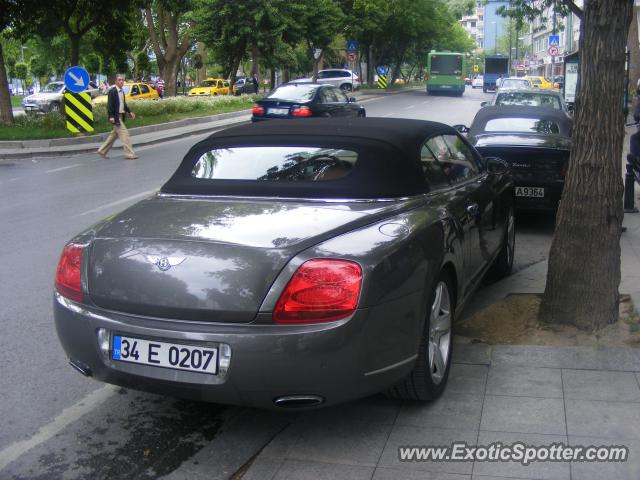 Bentley Continental spotted in Istanbul, Turkey