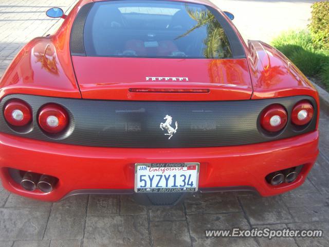 Ferrari 360 Modena spotted in San Diego, California