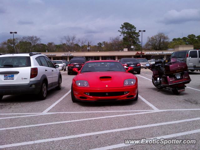 Ferrari 550 spotted in Houston, United States