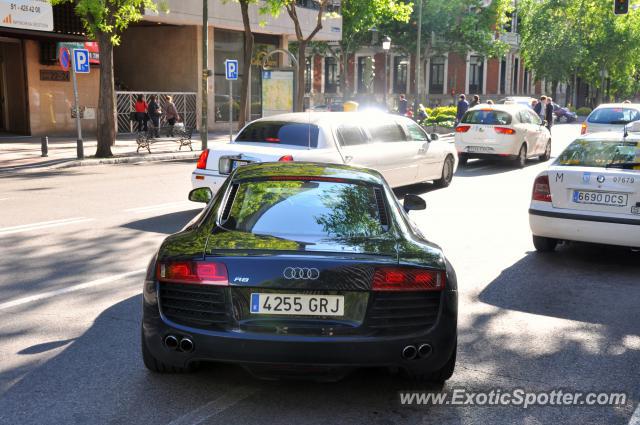 Audi R8 spotted in Madrid, Spain