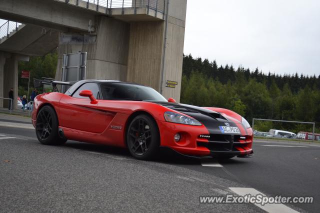 Dodge Viper spotted in Nürburgring, Germany