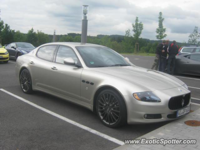 Maserati Quattroporte spotted in Nurburgring, Germany