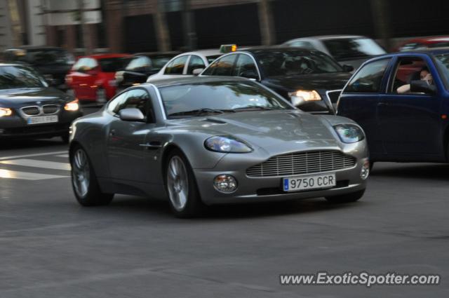 Aston Martin Vanquish spotted in Madrid, Spain