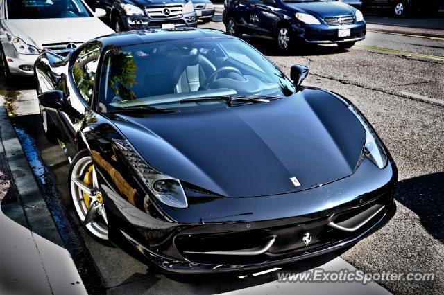 Ferrari 458 Italia spotted in Beverly Hills, California