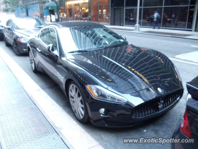 Maserati GranTurismo spotted in Manhattan, New York