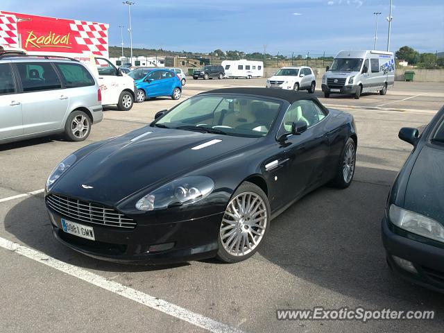 Aston Martin DB9 spotted in Valencia, Spain