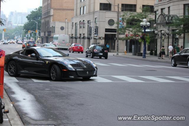 Ferrari 599GTB spotted in Toronto, Canada