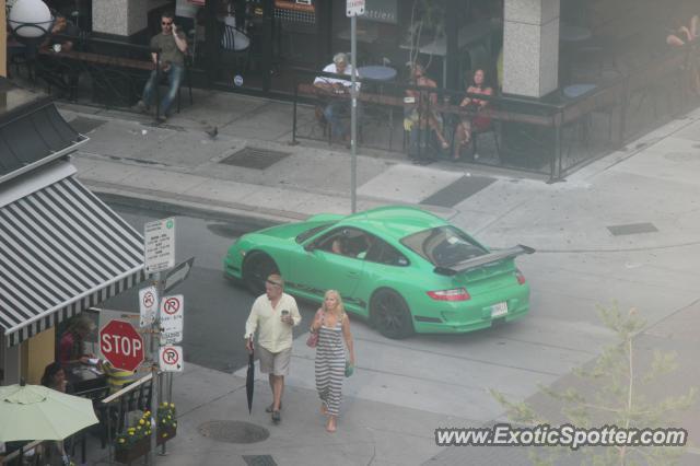 Porsche 911 GT3 spotted in Toronto, Canada