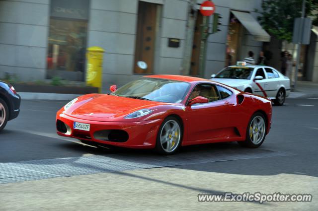 Ferrari F430 spotted in Madrid, Spain