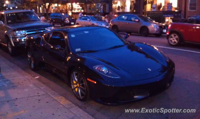 Ferrari F430 spotted in Boston, Massachusetts