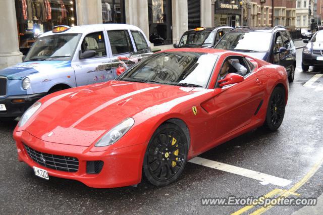 Ferrari 599GTB spotted in London, United Kingdom