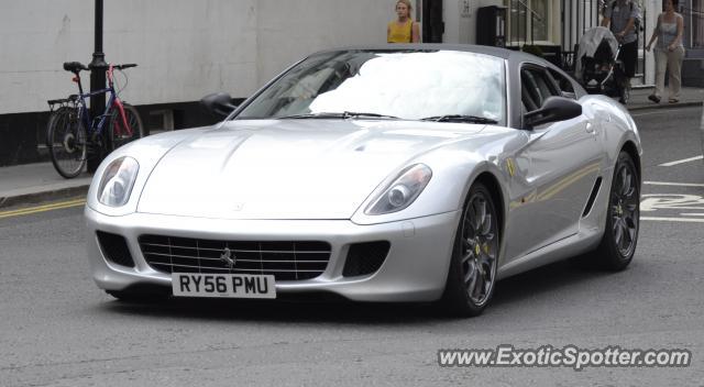 Ferrari 599GTB spotted in London, United Kingdom