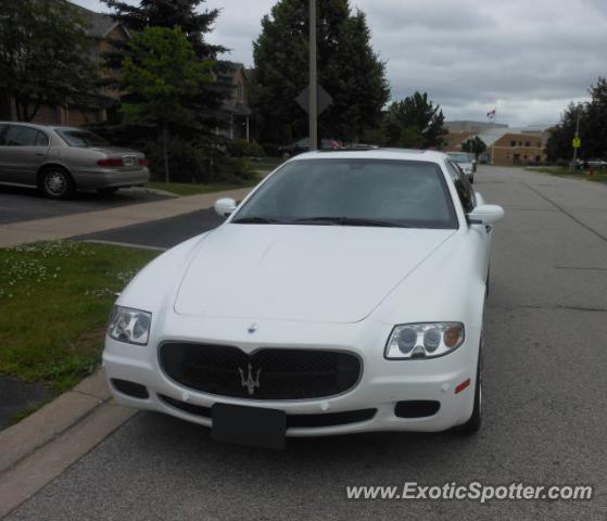 Maserati Quattroporte spotted in Oakville, Canada