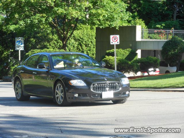 Maserati Quattroporte spotted in Oakville, Canada