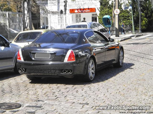 Maserati Quattroporte spotted in Curitiba, PR, Brazil