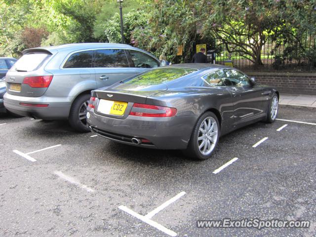 Aston Martin DB9 spotted in London, United Kingdom