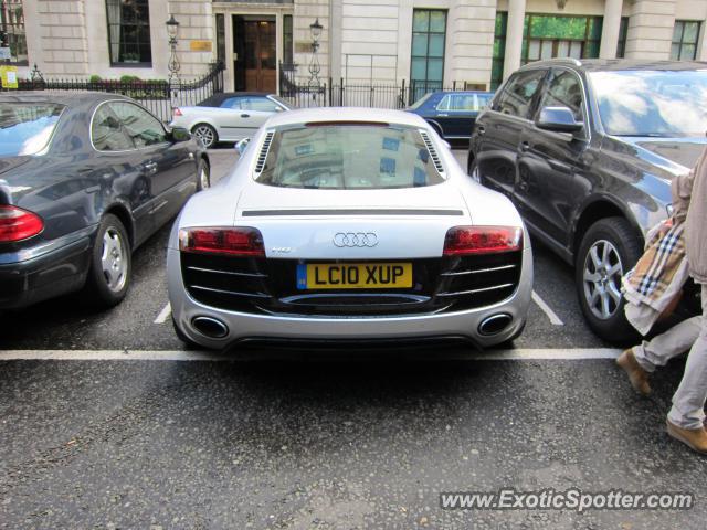 Audi R8 spotted in London, United Kingdom