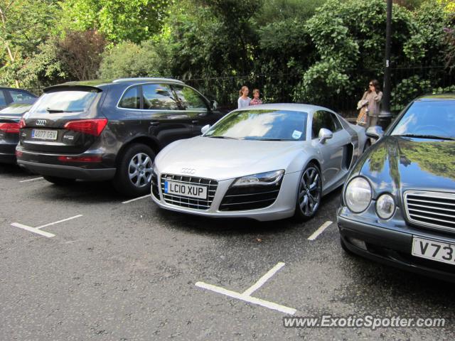 Audi R8 spotted in London, United Kingdom