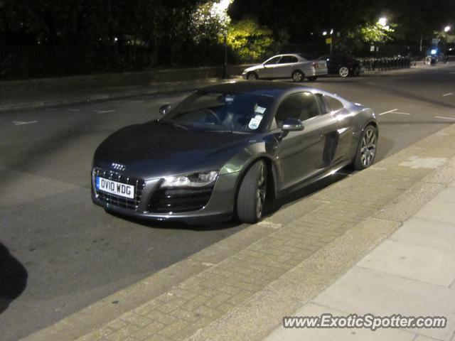 Audi R8 spotted in London, United Kingdom