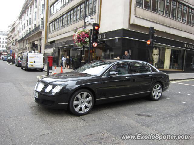 Bentley Continental spotted in London, United Kingdom