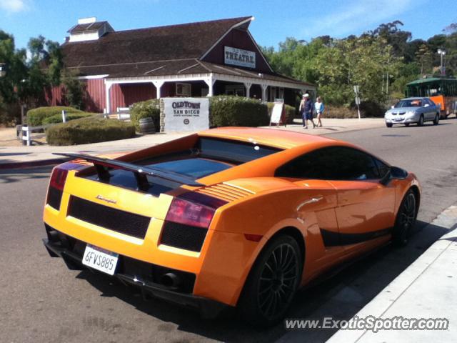 Lamborghini Gallardo spotted in San Diego, California