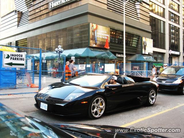 Lamborghini Murcielago spotted in Toronto Ontario, Canada