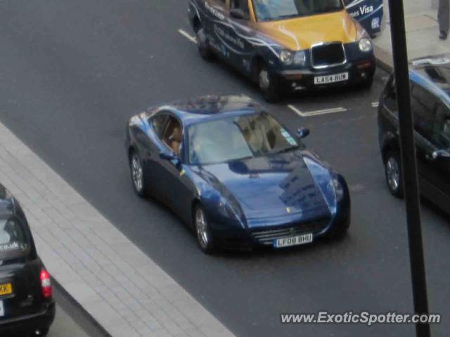 Ferrari 612 spotted in London, United Kingdom