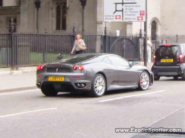 Ferrari F430 spotted in London, United Kingdom