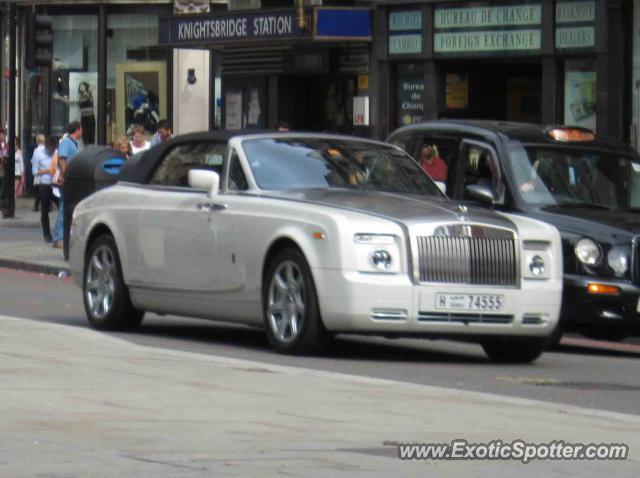 Rolls Royce Phantom spotted in London, United Kingdom