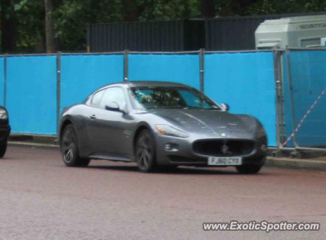 Maserati GranTurismo spotted in London, United Kingdom